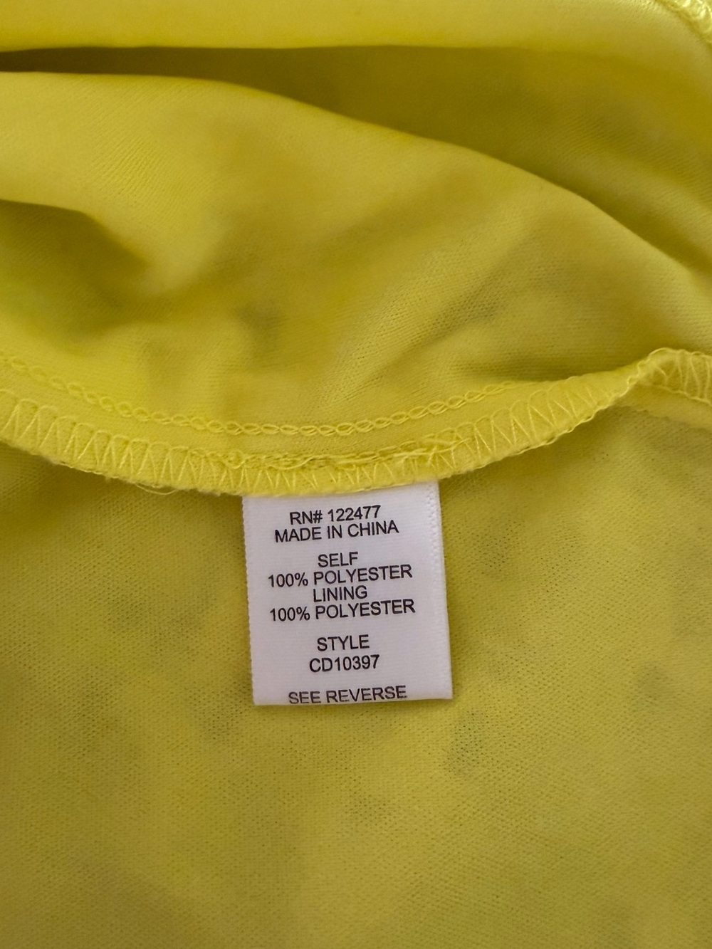 NSR Yellow Floral Ruffled Mini
Dress - Picture 3 of 8